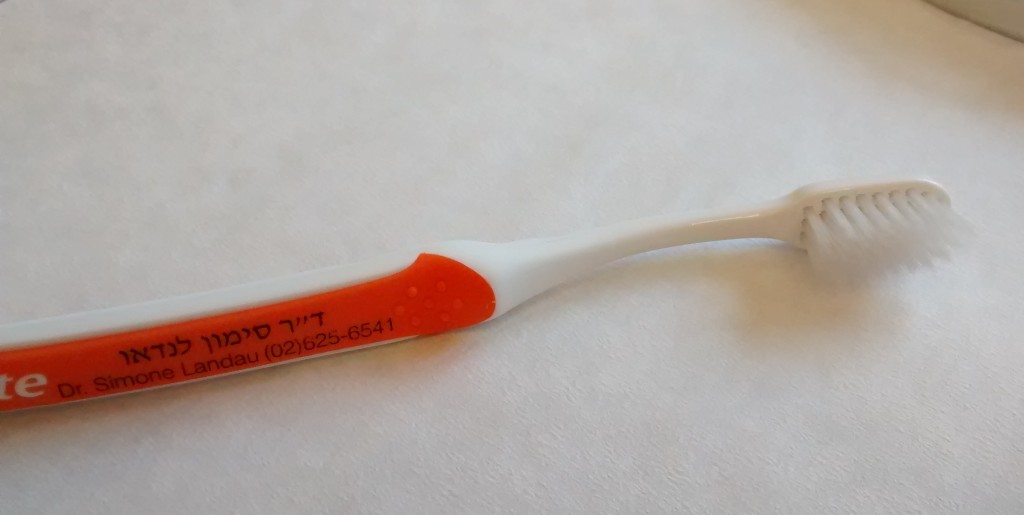 Your dentist recommends brushing twice daily for optimal dental health.